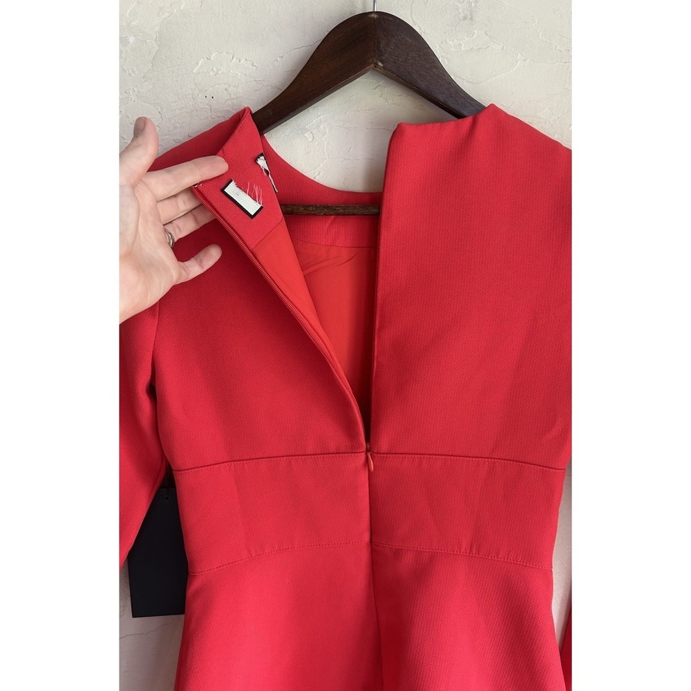 Tuckernuck Red Long-Sleeve Mini Dress - Picture 9 of 11